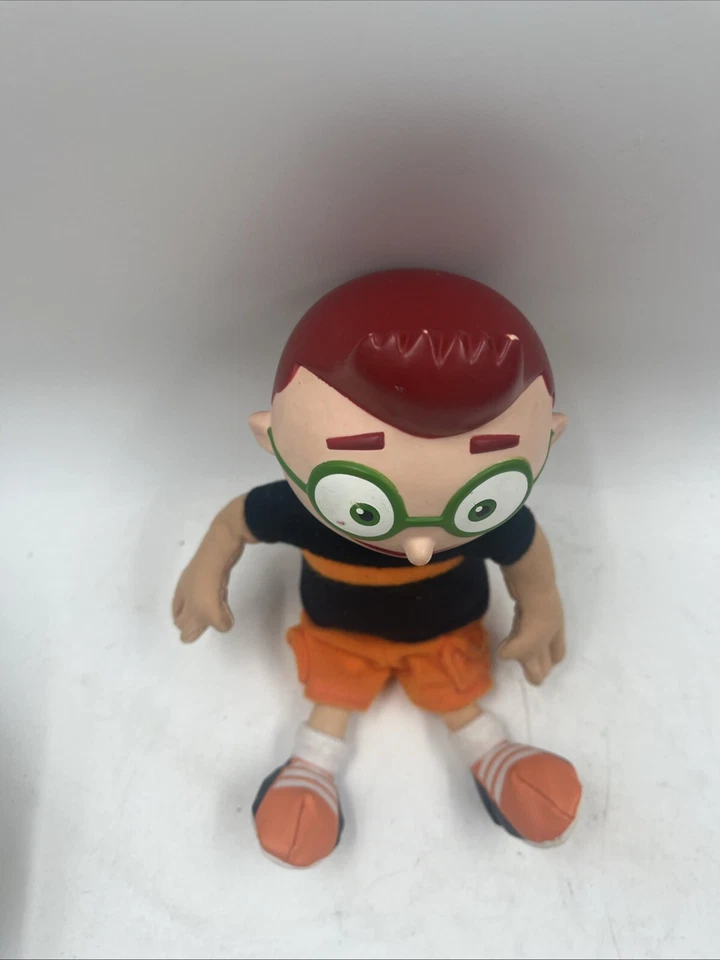 Peluche Leo Disney Mattel 2006 Little Einsteins 8" vinilo que habla canta funcionando Foto 2 de 4