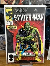 WEB OF SPIDER-MAN #25 (MARVEL COMICS, 1987) Direct Edition VF/VF+