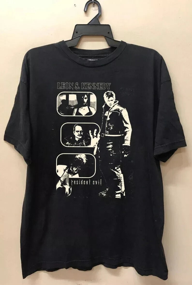 Resident Evil 4 Ada Wong Resident Evil Tshirt, 90s Leon S Kennedy L2608_56