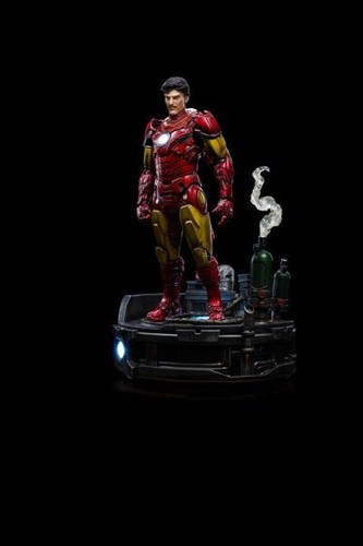 Marvel Deluxe Art Scale Statue 1/10 Iron Man Unleashed 23 cm - Imagen 6 de 13