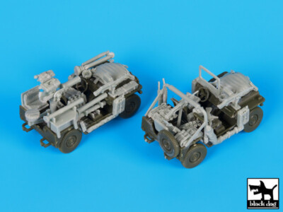 IDF M151 Zubehörset Kat.N.: T72094 , Black Dog , 1:72
