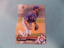 Josh Morgan 2017 Bowman Prospect #BP123 Texas Rangers 