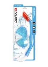 Dolfino Child Latex Free Swim Mask & Snorkel Set *Wideangle View Ages 3+