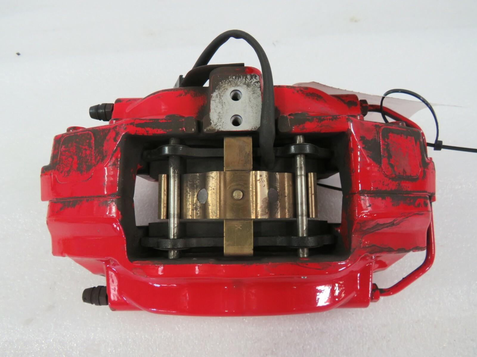 2014 Maserati Quattroporte, LH Left, Rear Caliper, Red, Used, P/N 67006308
