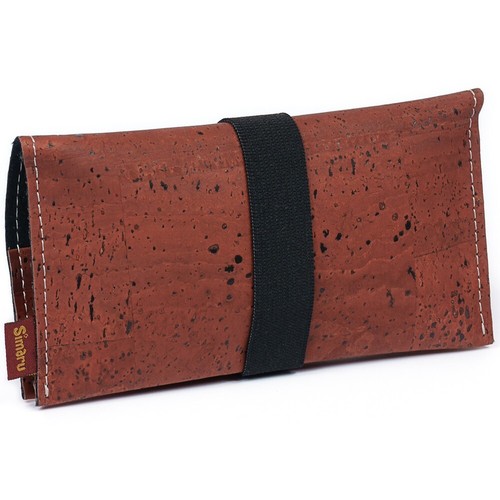 SIMARU Tabaktasche Drehertasche Zigarettenetui aus Kork wasserabweisend vegan - Bild 14 von 49