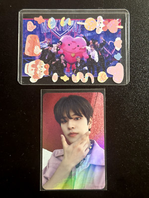 Stray kids Seungmin Maxident Album KMStation KMS Official PVC Photo Card 