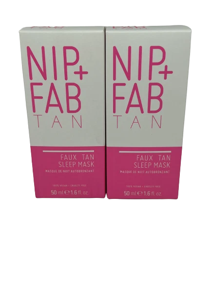 NIP+FAB Nip + Fab Tan Faux Tan Schlafmaske 50 ml x 2