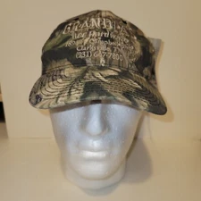 NWT Vintage Mossy Oak Camo Snapback Grandpa's Ace Hardware Hat Cap Clarksville