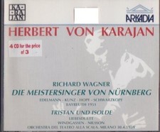 Wagner: Die Meistersinger von Nürnberg - Karajan CD Arkadia Very Good