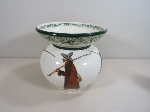 Douton Isaac Walton Fisher's Life by Noke Spittoon - Picture 4 of 9