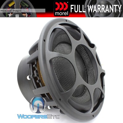 MOREL ULTIMO TITANIUM - ULTIMO TI 802 8'' 2OHM 3000W MAX CAR AUDIO SUBWOOFER NEW