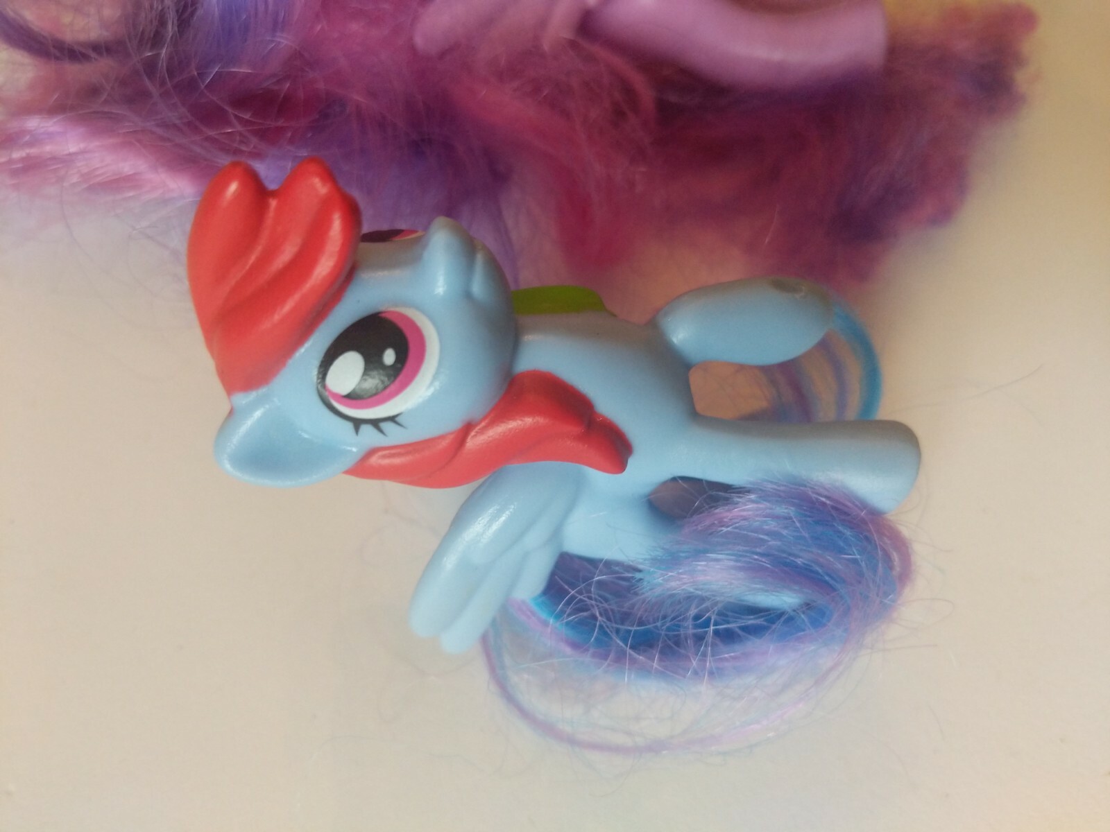 My Little Pony Purple Unicorn and Blue Pony
