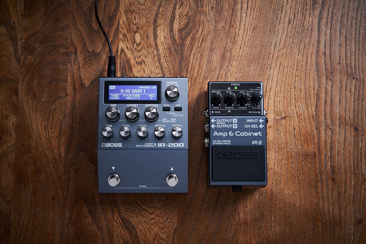 BOSS IR-2 Amp & Cabinet IR Loader - Compact, Versatile Tone Pedal