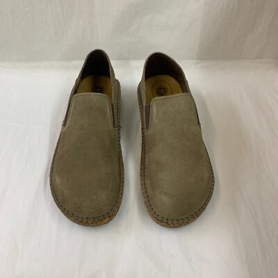 BIRKENSTOCK Callen Mens Suede Slip-Ons 44 13/13.5 Callan Suede Leather in Color Gray Taupe | BIRKENSTOCK US main image 4