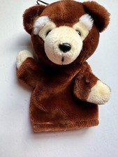 Etone Baby Bear Plush Cuddly Hand Puppet Circa 1988