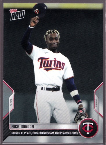 2022 Topps Now 808 Nick Gordon