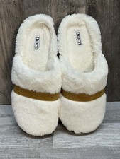 Born Ladies Faux Fur Slippers Size 9-10 VGUC