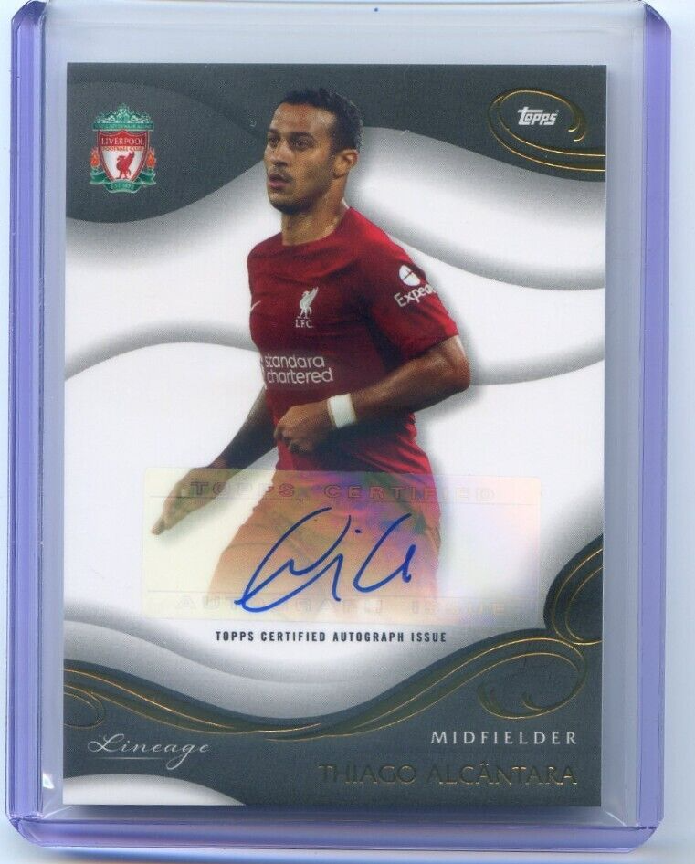 2022-23 Topps Liverpool Lineage LFC THIAGO ALCANTARA #AU-TH ICON