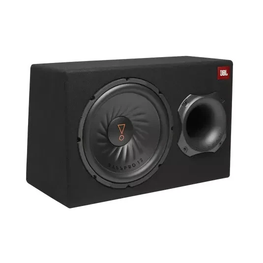 "Subwoofer JBL SUBBP12AM amplificado 12"" cerrado con amplificador D + kit de amplificador de calibre 8" Foto 4 de 4