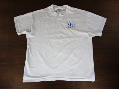 SAS Institute Computer Software Men's 20th Anniversary Vintage T-Shirt Size XL