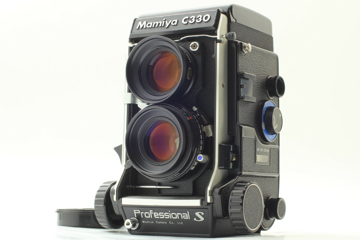 Near Mint] MAMIYA C330 Pro S Sekor S 80mm f/2.8 Blue Dot 6x6 TLR