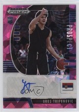 2020 Panini Prizm Draft Picks Prospect Pink Ice Uros Trifunovic #PA-UT Auto 19zq