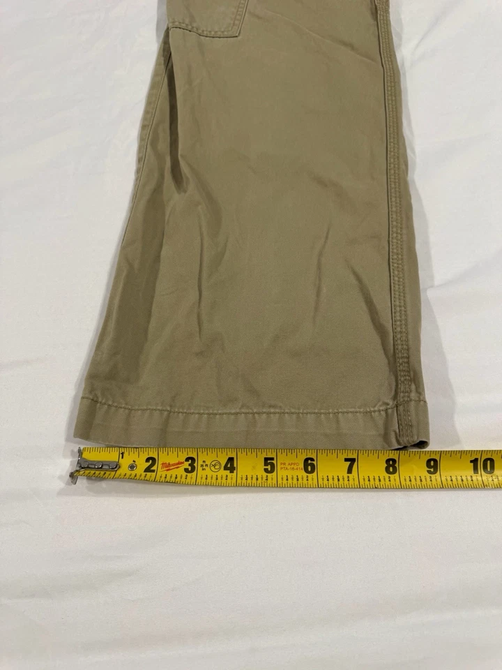 Bob Timberlake Khaki Cargo Pants Men’s Size 38x34 Hiking Outdoors Fishing Hunt - Image 3 of 4