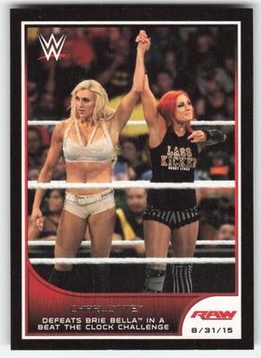 2016 Topps WWE Road to Wrestlemania Charlotte #84