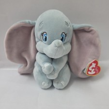 Dumbo Ty Beanie Buddies Sparkle Disney Dumbo The Elephant 6" NWT