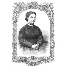 Her Royal Highness the Princess Helena - Antique Print 1866