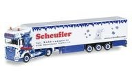 Diecast el Car 1/87 DAF XF SSC Euro 6 boîte réfrigérée semi-remorque...
