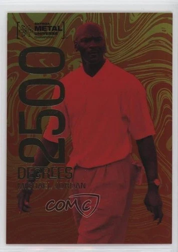 2022 Skybox Metal Universe Champions 2500 Degrees Michael Jordan #D-1 HOF 0h1