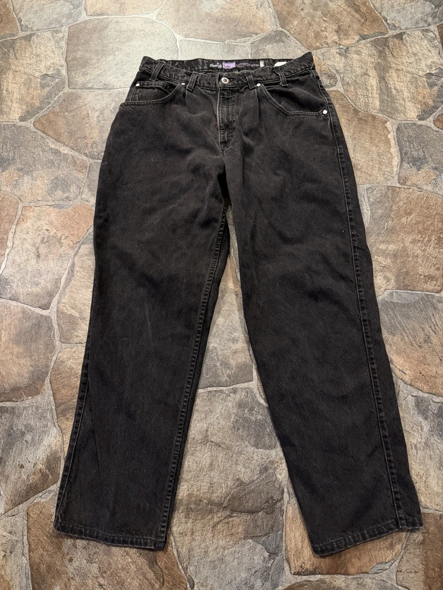 パンツ 90s Levi's SilverTab black made in USA Levis SilverTab Baggy Jeans Mens Size 29x32* Black Denim USA 90s