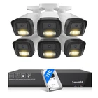 8CH 5MP Security Camera System NVR 5MP PoE IP Camera Wired Night Vision 2TB HDD