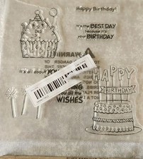 New clear stamp set Cat In A Cupcake Stamps 45 free shipping