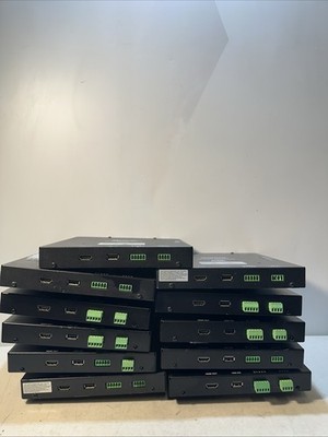 Lot Of 11 CRESTRON DM-RMC-SCALER-C DM ROOM CONTROLLER HDMI / No Ac Adapter