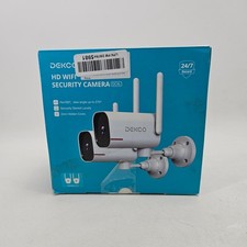 DEKCO 2-Pack 2K Color Night Vision 180  WiFi Wired Security Cameras  DC4L2 NIB