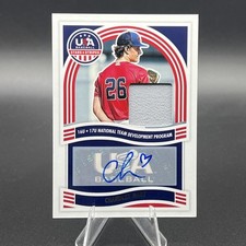 2024 Chandler Hart Panini USA Stars And Stripes AUTO Patch Rookie