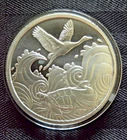 2018 SatosanMetals Tsurukame 1oz. Silver. [s/n 0187]