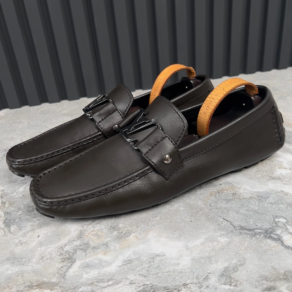 Louis Vuitton Moccasin Brown Casual Shoes for Men for sale - eBay