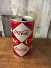 Coca Cola Coke Vintage 1960's Steel Can with Aluminum Patent Pending Pull Top