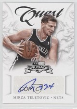 2012-13 Panini Crusade Quest Auto Mirza Teletovic #22 Auto 00ix