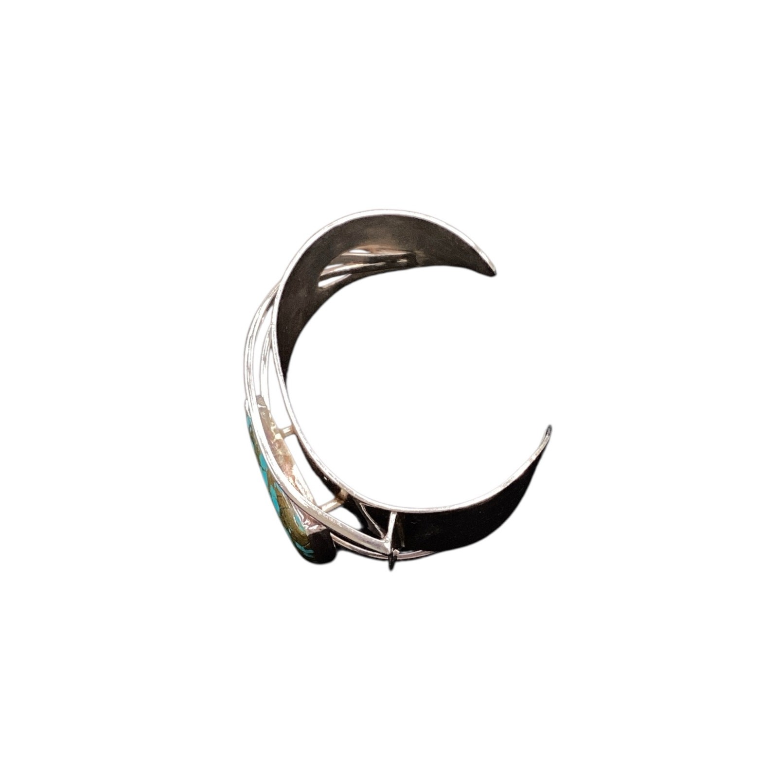 Turquoise 925 Sterling Silver Bangle - Gem