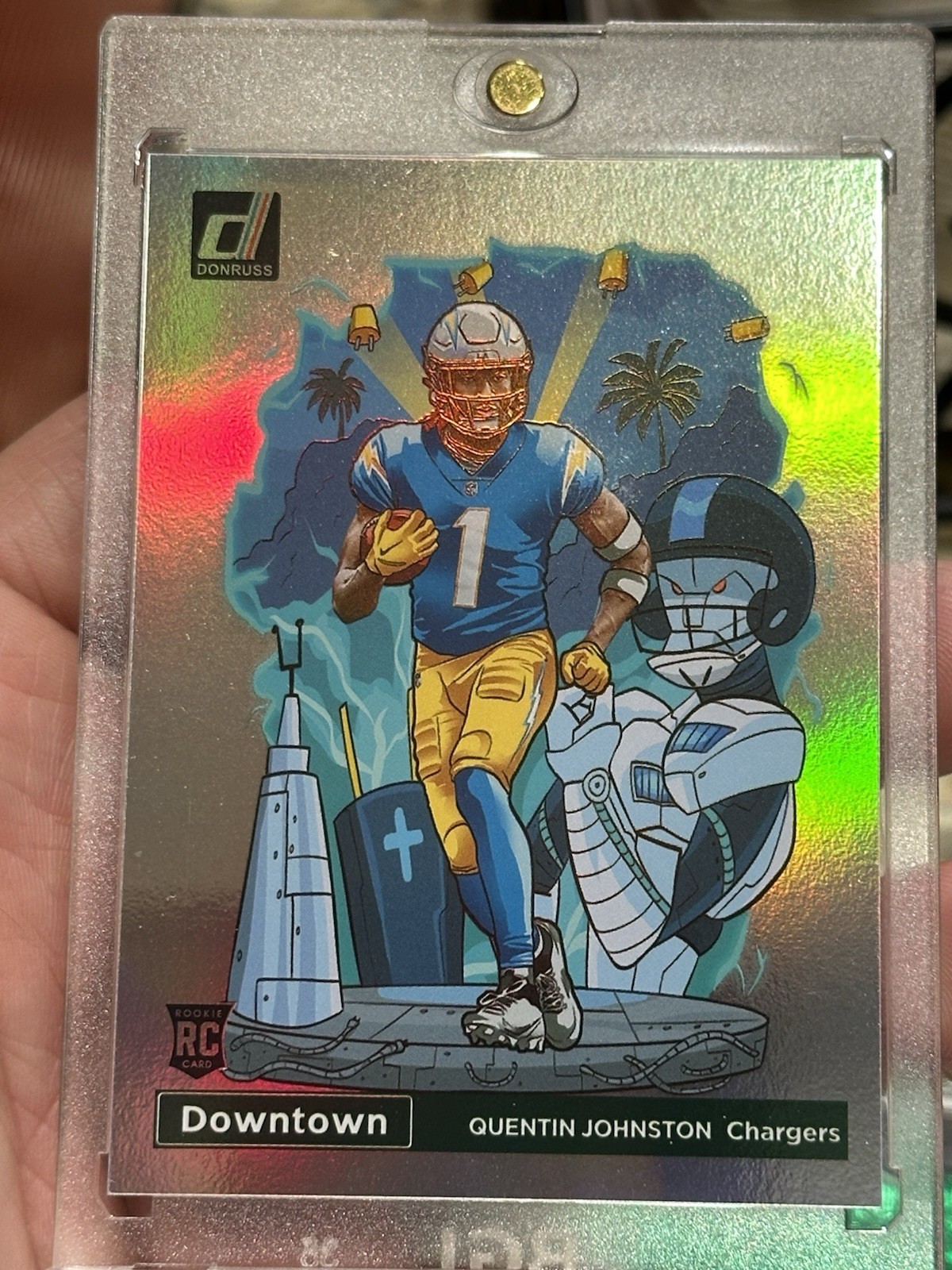 2023 Panini Donruss - Downtown! Quentin Johnston #D-16 (RC)