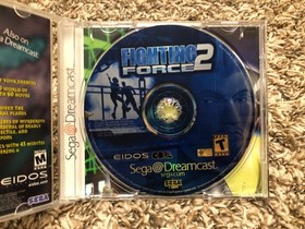 Fighting Force 2 (Sega Dreamcast, 1999) CIB Complete W/ Reg Card Tested Working