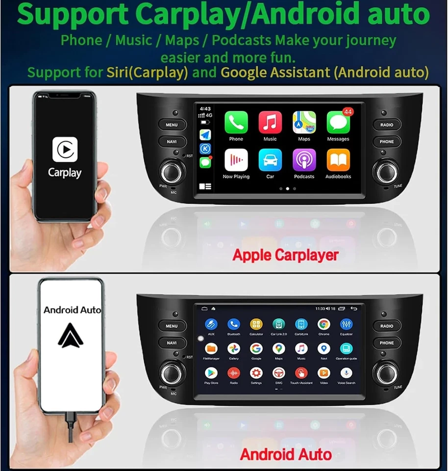 Lettore multimediale per FIAT Punto - Immagine 2 di 4