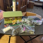 Vintage 1950's Marx Training Center Playset T3-12 Tin Building and Accessories