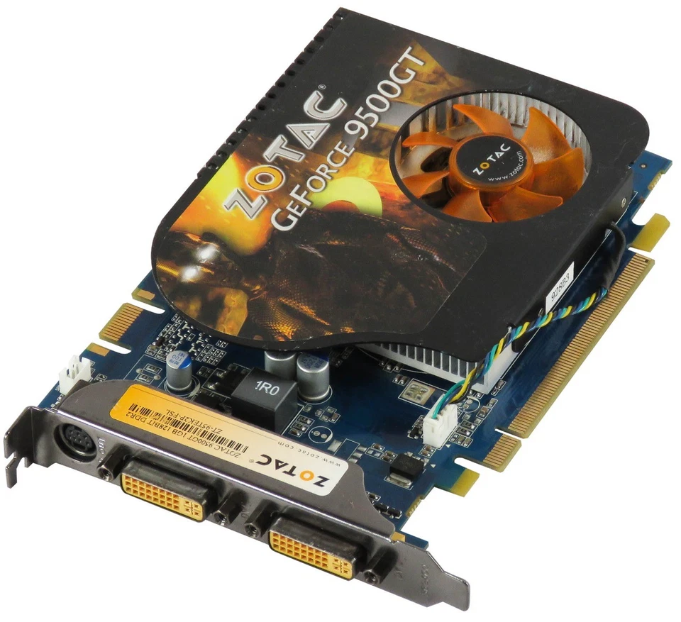 ZOTAC NVIDIA GEFORCE 9500 GT 1GB ZT-95TEK2P-FSL PCIe - Image 2 of 2