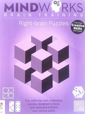 Mindworks Brain Training Right-Brain Puzzles