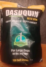 Nutramax Laboratories Dasuquin with MSM Soft Chews Large Dogs 60lb plus 150 Ct
